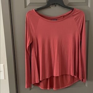 Coral Long Sleeve Top